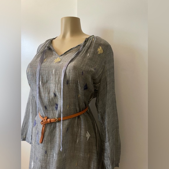 Dosa hand woven midi dress - Picture 4 of 14